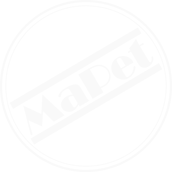 Logo MaPet bílé